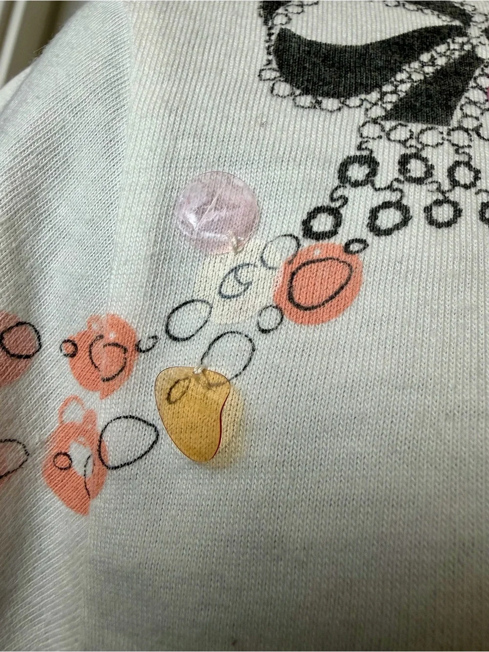 DIOR VTG Galliano ‘02 Corset Tee, white w/pink velvet ribbons&lace, M, EUC🎀 - Picture 11 of 15